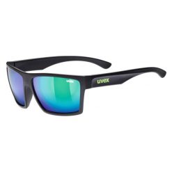Okulary Uvex przeciwsłoneczne Lgl 29 Black Matt Green. Czarne okulary przeciwsłoneczne damskie UVEX. Za 219.90 zł.