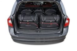 Torby Do Bagażnika Volvo V70 2007-2016 5Szt Kjust. Czarne torby podróżne KJUST, bez wzorów, z kauczuku. Za 1,618.00 zł.