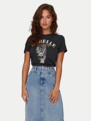 ONLY T-Shirt Lucy 15215721 Szary Regular Fit. Szare t-shirty damskie Only, s, bez wzorów, z bawełny, bez kołnierzyka. Za 79.99 zł.