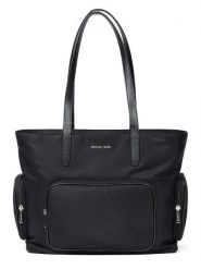 Michael Kors Shopper bag w kolorze czarnym - 43 x 30 x 13 cm rozmiar: onesize. Czarne shopper bag Michael Kors, bez wzorów, z materiału, na ramię, bez dodatków. Za 1,003.18 zł.