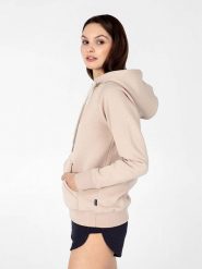 Basiclo Bluza w kolorze beżowym rozmiar: M. Brązowe bluzy damskie Basiclo, m, bez wzorów, z kapturem. Za 101.70 zł.
