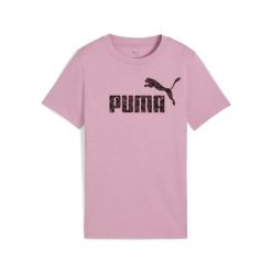 Młodzieżowa koszulka Essentials Graphic ze zwierzęcym wzorem PUMA Poised Pink. Czerwona bluzki damskie Puma, m, bez wzorów, eleganckie, bez kołnierzyka, bez ramiączek. Za 109.00 zł.