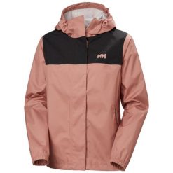 Damska kurtka wodoodporna Helly Hansen Vancouver. Czerwone kurtki damskie Helly Hansen, bez wzorów, bez kaptura. Za 549.50 zł.