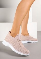 Różowe Buty Sportowe Sneakersy z Elastyczną Cholewką Tataliona. Czerwone obuwie sportowe casual damskie Born2be. Za 69.99 zł.