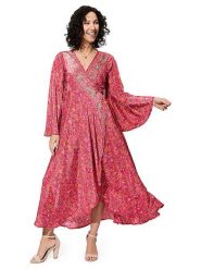 Ipanima Sukienka w kolorze koralowym rozmiar: 38/40. Czerwone sukienki damskie Ipanima, bez wzorów, bez ramiączek. Za 100.99 zł.