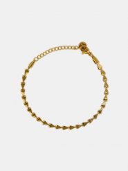 MOODE Bransoletka "Regine" rozmiar: onesize. Żółte bransoletki damskie MOODE, ze stali. Za 39.99 zł.