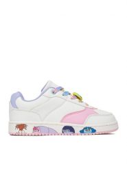 INSIDE OUT 2 Sneakersy CEO-BIC-SS26-225PIO Biały. Białe buty sportowe dziewczęce INSIDE OUT 2, bez wzorów, z materiału, bez zapięcia. Za 139.99 zł.