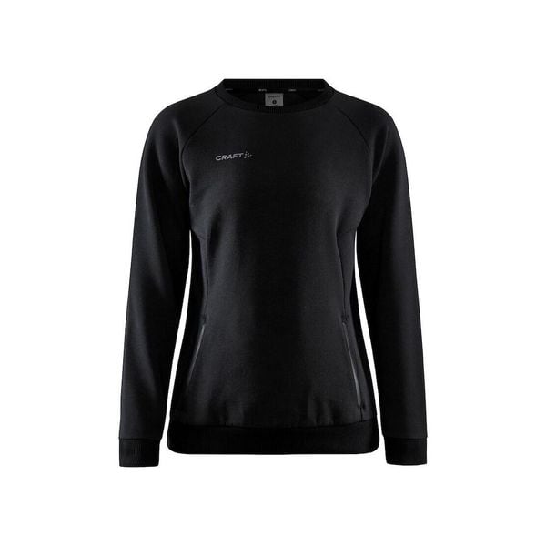 Bluza damska Craft core soul crew. Czarne bluzy damskie Craft, s, bez wzorów, z bawełny, bez kaptura. Za 270.05 zł.