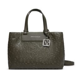 Torebka Armani Exchange. Zielone torebki klasyczne damskie Armani Exchange, bez dodatków. Za 669.99 zł.