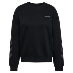 Bluza damska Hummel Keeper Chevron. Czarne bluzy damskie Hummel, xl, bez wzorów, z bawełny, bez kaptura. Za 249.85 zł.