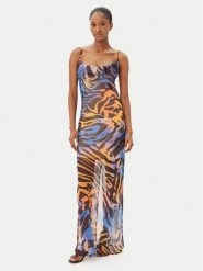 One Teaspoon Sukienka letnia Jagger 27066 Kolorowy Relaxed Fit. Sukienki damskie One Teaspoon, bez wzorów, z syntetyku, bez ramiączek. Za 549.99 zł.