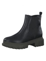 S.Oliver Botki w kolorze czarno-oliwkowym rozmiar: 39. Brązowe botki damskie S.Oliver, bez obcasa, bez zapięcia. Za 87.19 zł.