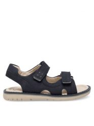 Lasocki Kids Sandały EASY CI12-2705-17 Granatowy. Niebieskie sandały chłopięce Lasocki Kids, ze skóry, bez zapięcia. Za 119.99 zł.