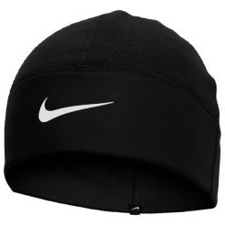 Czapka dla dorosłych Therma-Fit Fleece Beanie. Czarne czapki damskie Nike, na zimę, bez wzorów, z poliesteru. Za 139.99 zł.