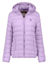 Geographical Norway Kurtka pikowana w kolorze fioletowym rozmiar: XXL. Różowe kurtki damskie Geographical Norway, xxl, bez wzorów, bez kaptura. Za 118.01 zł.
