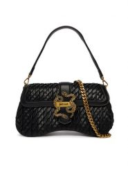 Just Cavalli Torebka 80RA4BA1 ZSD90 Czarny. Czarne torebki klasyczne damskie Just Cavalli, ze skóry, bez dodatków. Za 976.99 zł.