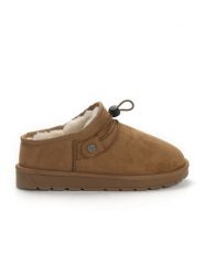 Blackfield Botki zimowe "Eblis" w kolorze jasnobrązowym rozmiar: 36. Brązowe botki damskie Blackfield, na zimę, bez obcasa, bez zapięcia. Za 135.17 zł.