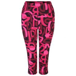 Damskie legginsy sportowe 3/4 Influential. Czerwone legginsy damskie Dare 2b, bez wzorów, z elastanu. Za 197.00 zł.