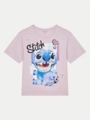 NAME IT T-Shirt 13238482 Różowy Regular Fit. Czerwone koszulki i t-shirty dziewczęce Name it, bez wzorów, z bawełny, bez kołnierzyka, bez ramiączek. Za 49.99 zł.