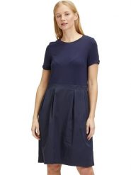 Vera Mont Sukienka w kolorze granatowym rozmiar: 44. Niebieskie sukienki damskie Vera Mont, bez wzorów, bez ramiączek. Za 173.99 zł.