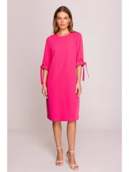 Stylove Sukienka w kolorze różowym rozmiar: S. Różowe sukienki damskie Stylove, bez wzorów, bez ramiączek. Za 247.45 zł.