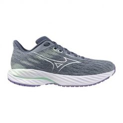 Buty do biegania damskie Mizuno Wave Inspire 21. Białe obuwie sportowe damskie Mizuno, z materiału, bez zapięcia, do biegania, mizuno wave. Za 634.00 zł.