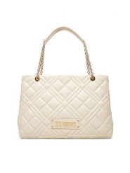 LOVE MOSCHINO Torebka JC4145PP1NLA0110 Beżowy. Brązowe torebki klasyczne damskie Love Moschino, ze skóry, bez dodatków. Za 699.99 zł.