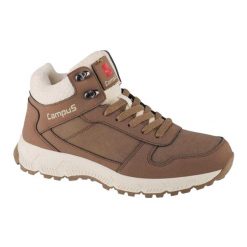 Buty Zimowe Damskie Rosa. Brązowe obuwie trekkingowe damskie Campus, z gumy, bez zapięcia. Za 353.99 zł.
