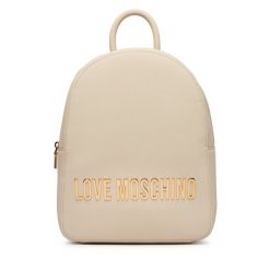 Plecak LOVE MOSCHINO. Białe plecaki Love Moschino, bez wzorów. Za 1,009.00 zł.
