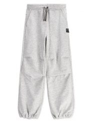 Coccodrillo Spodnie dresowe WC5120101RGJ Szary Regular Fit. Szare spodnie dresowe dziewczęce COCCODRILLO, bez wzorów, z bawełny. Za 49.90 zł.