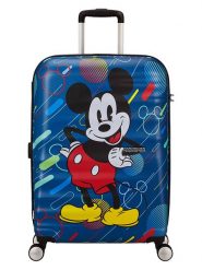 American Tourister Walizka w kolorze niebieskim ze wzorem - 47 x 67 x 26 cm rozmiar: onesize. Niebieskie walizki American Tourister, bez wzorów, z materiału. Za 549.06 zł.