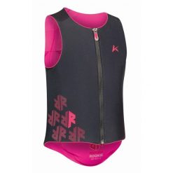 Kamizelka Komperdell Ballistic FlexFit Pro Junior Black Neon Pink 2026. Czarne kamizelki damskie KOMPERDELL, bez wzorów, bez kaptura. Za 399.00 zł.