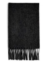 CXL by Christian Lacroix Kaszmirowy szal w kolorze czarnym - 170 x 36 cm rozmiar: onesize. Czarne szaliki damskie CXL by Christian Lacroix, bez wzorów, z kaszmiru. Za 352.43 zł.