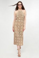 Komplet damski dziergany top + spódnica TWINSET. Spódnice damskie Twinset Milano, s, bez wzorów, dziergany. W wyprzedaży za 1,770.30 zł.