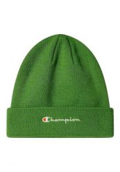 Czapka Champion Beanie Cap 806064. Zielone czapki damskie Champion, na jesień, bez wzorów, z dzianiny. Za 54.90 zł.
