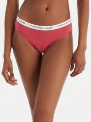 Tommy Hilfiger Figi klasyczne UW0UW05876 Różowy. Czerwone figi Tommy Hilfiger, bez wzorów, z bawełny. Za 69.99 zł.