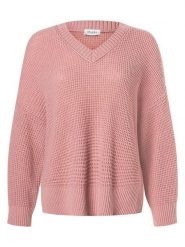 Maerz Muenchen Sweter w kolorze jasnoróżowym rozmiar: 46. Różowe swetry klasyczne damskie Maerz Muenchen, z wełny, bez kołnierzyka. Za 260.99 zł.