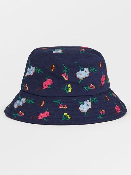 Becksöndergaard Kapelusz "Amelia" w kolorze granatowym rozmiar: XS/S. Niebieskie kapelusze damskie Becksöndergaard, bez wzorów, z bawełny. Za 65.85 zł.