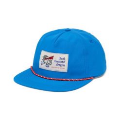 Czapka typu snapback Black Diamond Synthetic Rope. Brązowe czapki damskie Black Diamond, bez wzorów, z poliesteru. Za 194.30 zł.