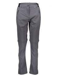 Regatta Spodnie trekkingowe Zipp-Off "Travel Light II Zip Off Packaway" w kolorze szarym rozmiar: 44. Szare spodnie dresowe damskie Regatta, bez wzorów, z materiału. Za 141.52 zł.
