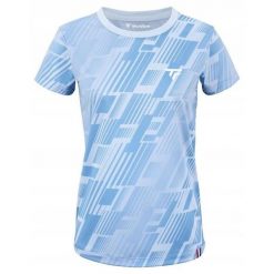 Koszulka tenisowa damska Tecnifibre X-Loop Tee. Niebieskie koszulki damskie TECNIFIBRE, bez wzorów, bez kołnierzyka, bez ramiączek. Za 219.00 zł.