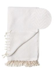 Samimi Chusta hammam w kolorze białym - 180 x 100 cm rozmiar: onesize. Białe chusty damskie Samimi, bez wzorów, z bawełny. Za 52.99 zł.