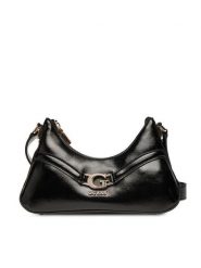 Guess Torebka 178716 Czarny. Czarne listonoszki damskie Guess, z aplikacjami, ze skóry, bez dodatków. Za 309.99 zł.