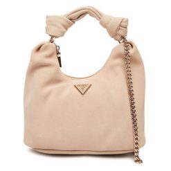 Torebka Guess. Brązowe torebki klasyczne damskie Guess, bez dodatków. Za 519.99 zł.