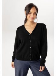 Aniston Kardigan w kolorze czarnym rozmiar: 50. Czarne kardigany damskie Aniston, bez wzorów. Za 130.99 zł.