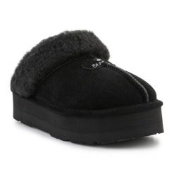 Kapcie Damskie Ocieplane BearPaw Retro Loki 2487W-884 czarne. Czarne kapcie damskie z gumy. Za 544.84 zł.