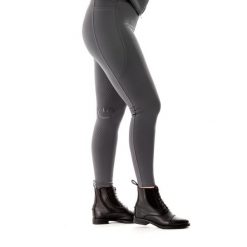 Legginsy jeździeckie zimowe, ocieplane Equus Brand. Brązowe legginsy damskie EQUUS CARE, m, bez wzorów, z materiału. Za 139.99 zł.