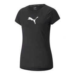 Koszulka fitness damska PUMA Train All Day. Czarne bluzki damskie Puma, xs, bez wzorów, bez kołnierzyka, bez ramiączek. Za 69.99 zł.