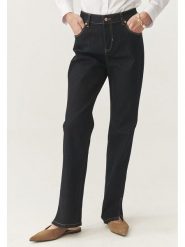 TATUUM Dżinsy - Regular fit - w kolorze granatowym rozmiar: 42. Niebieskie jeansy damskie TATUUM, z podwyższonym stanem. Za 157.73 zł.