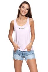 WRANGLER T SHIRT DAMSKI TANK LAVENDER FOG W7387EVVW 112131062. Niebieskie t-shirty damskie Wrangler, xs, bez wzorów, bez kołnierzyka. W wyprzedaży za 39.99 zł.